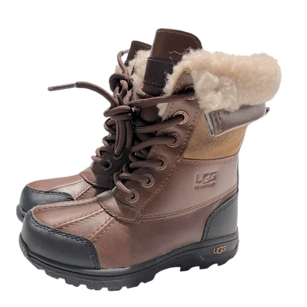 NEW UGG® Butte II Boot  Boy Size 11- Chocolate
